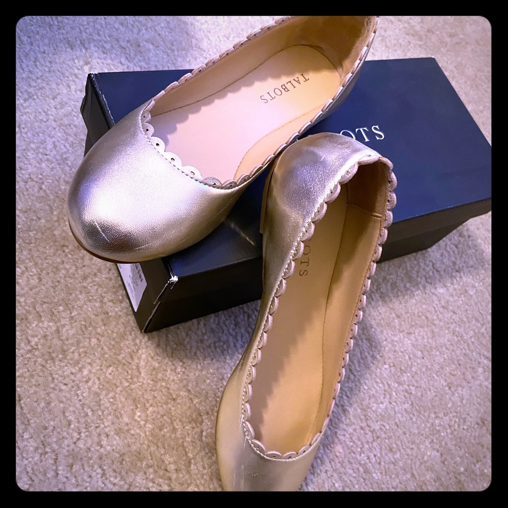 Talbots Penelope Scallop-edge Shoe